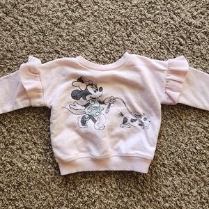Minnie Disney Baby 0-3m pink sweater